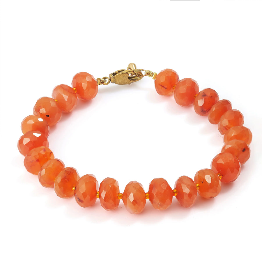 Carnelian Bracelet - Motivation & Confidence - Male
