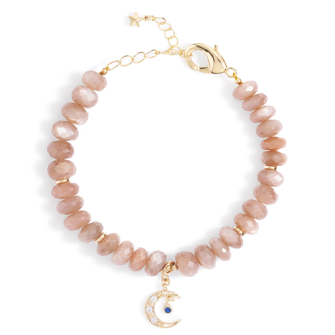 Peach moonstone