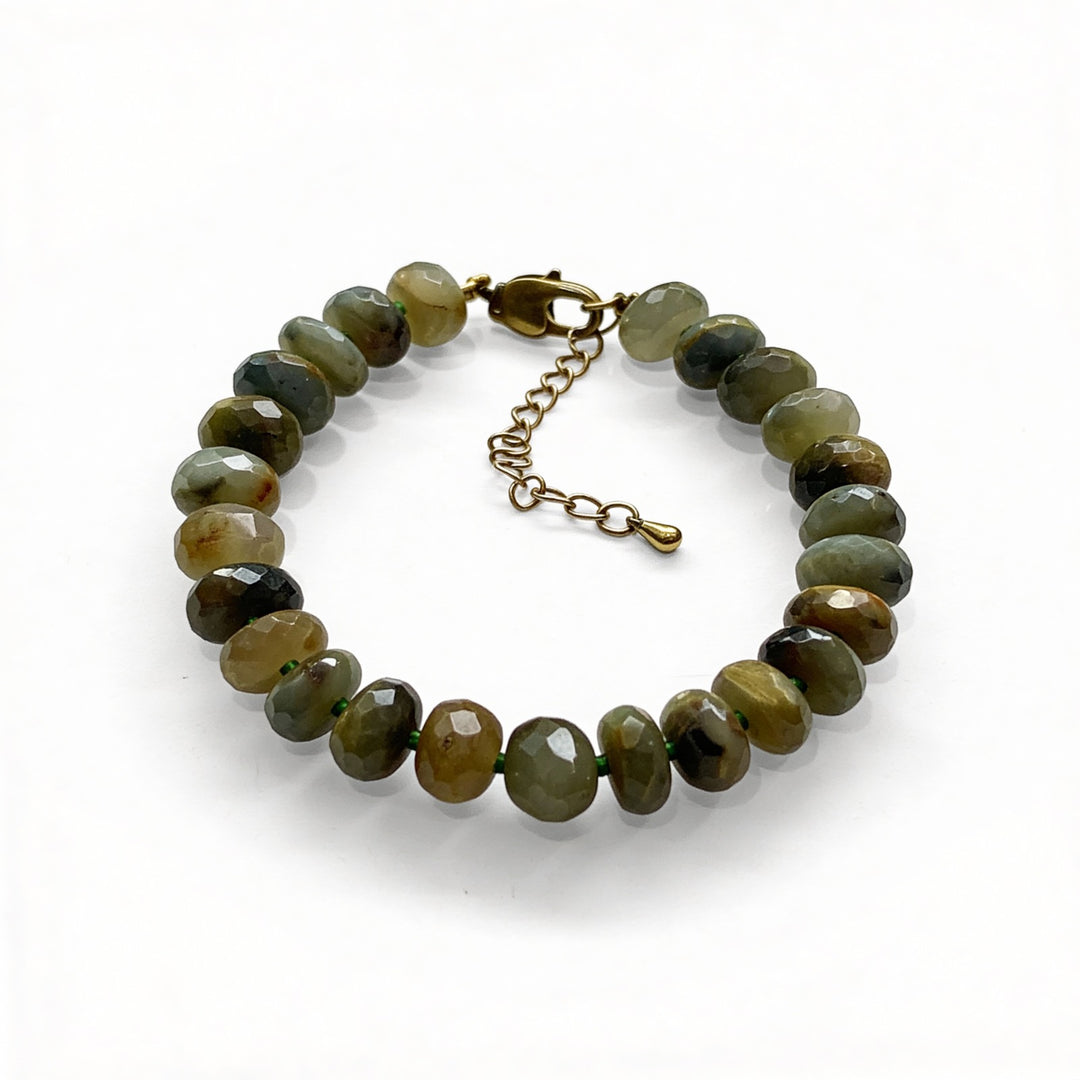 Green Cat’s Eye Faceted Male