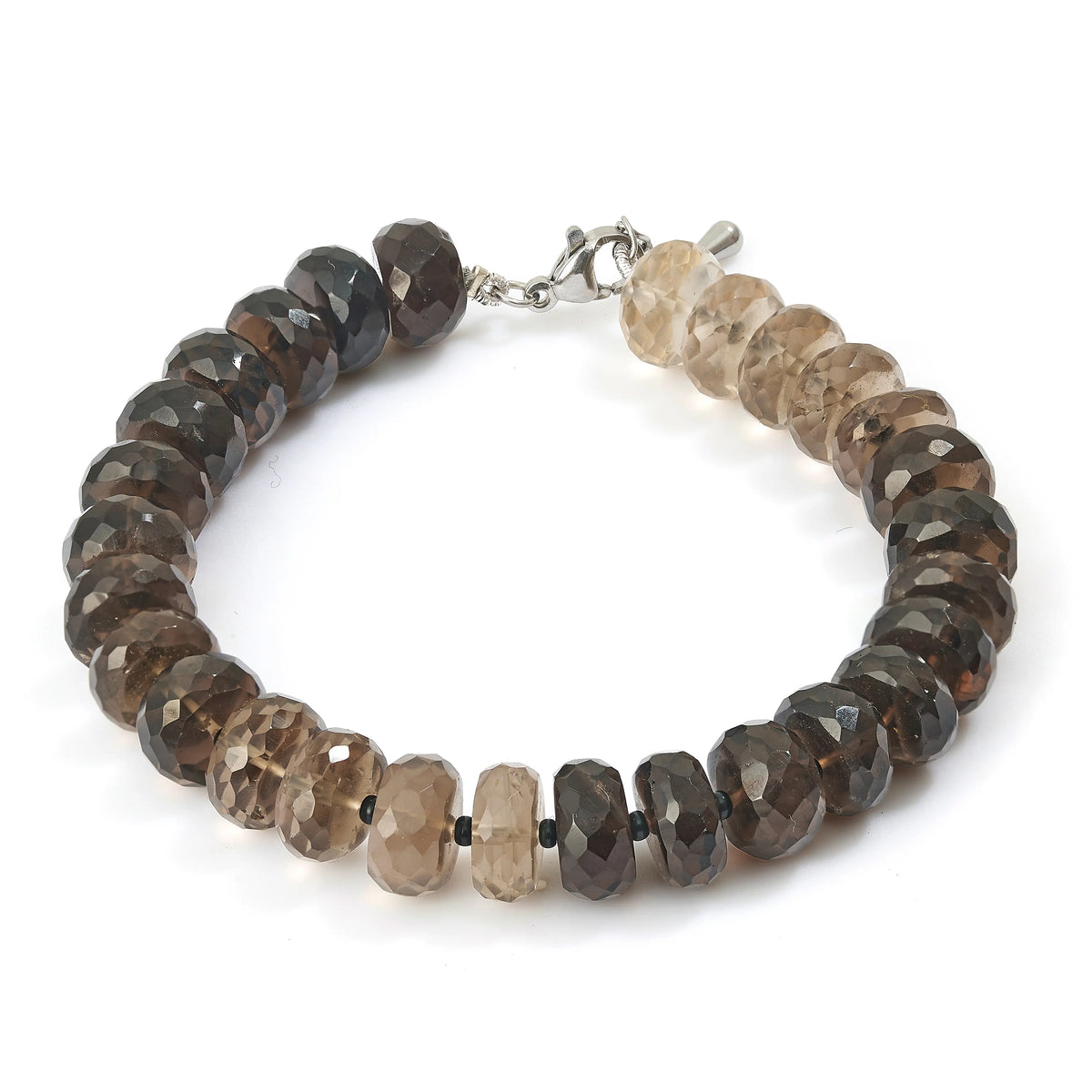 Smoky Quartz Male Bracelet 1