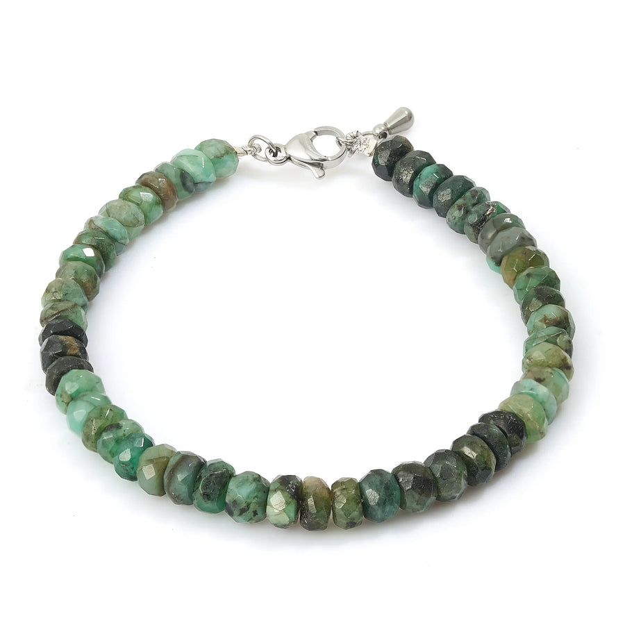 Emerald Bracelet - Success & Wisdom - Male