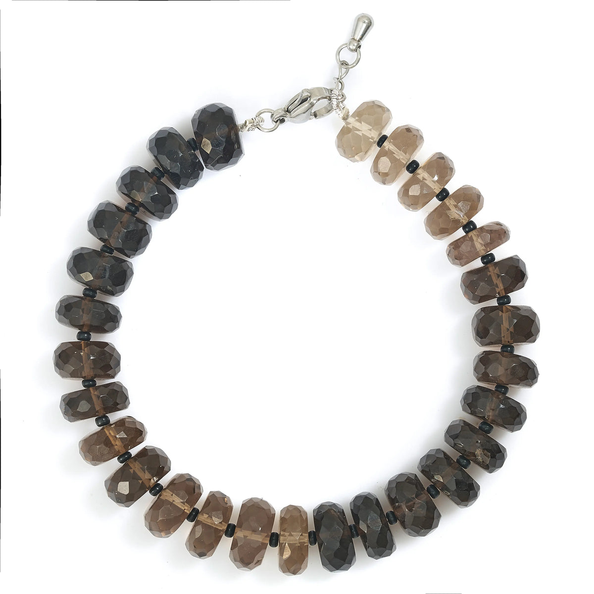 Smoky Quartz Male Bracelet 2
