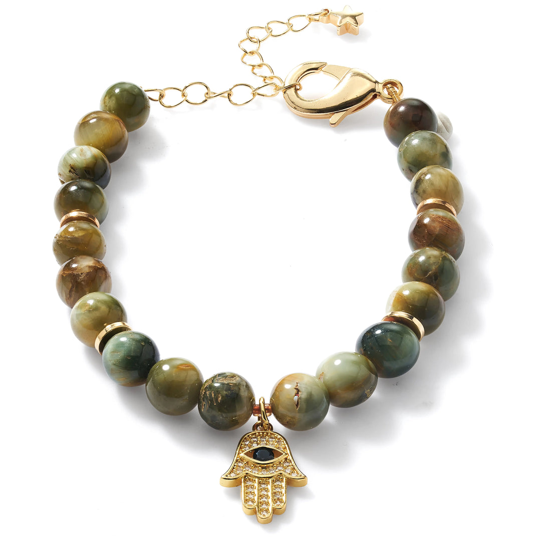 Green Cat’s Eye bracelet