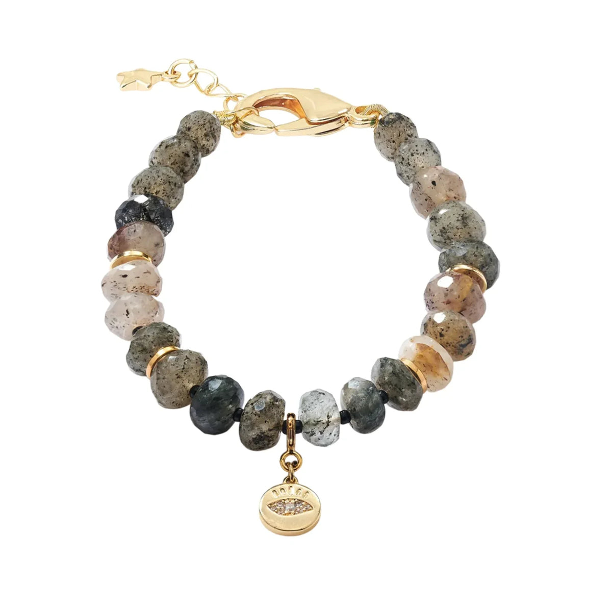 Black Rutilated Quartz Female Bracelet 1