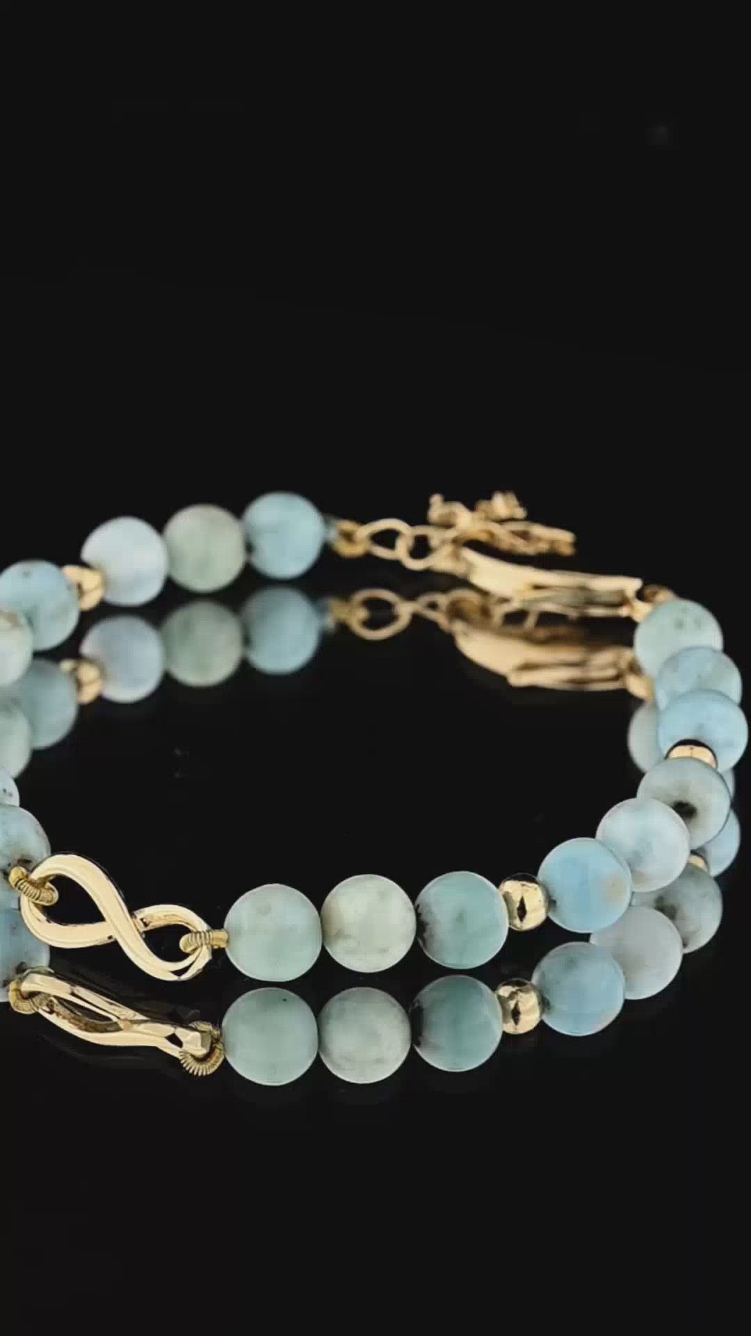 Larimar Female Bracelet - Serenity & Compassion