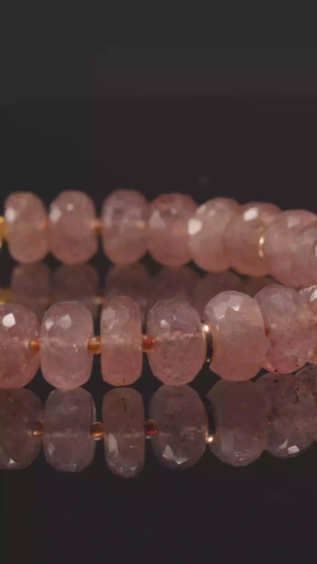 Lithium Quartz Bracelet - Calmness & Emotional Healing